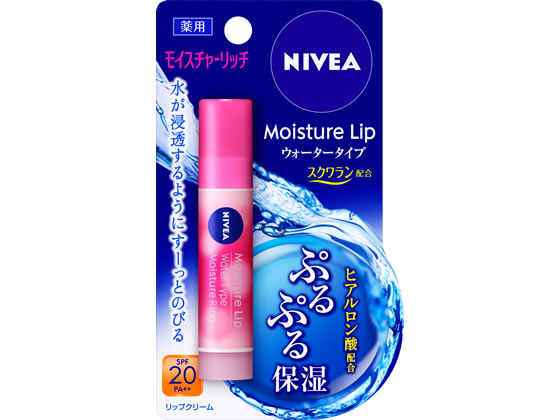 KAO ニベア モイスチャーリップ ウォータータイプ モイスチャーリッチ 3.5g