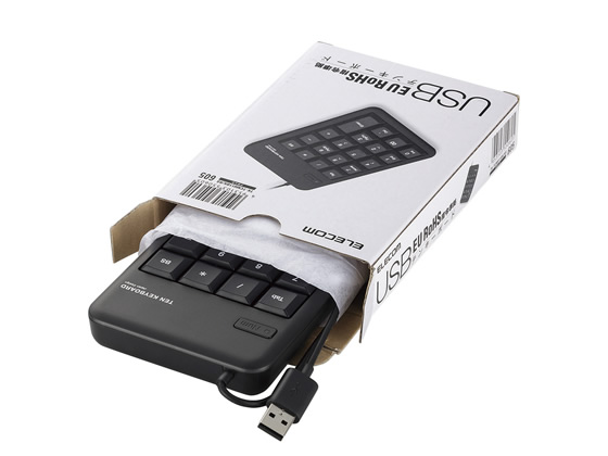 エレコム USBテンキーボード ブラック TK-TCM011BK RS