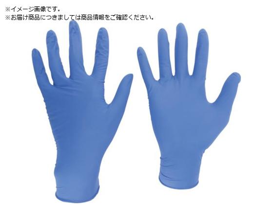 ミドリ安全 ニトリル使い捨て手袋 厚手 粉なし 青 LL ミドリ安全 ニトリル使い捨て手袋 厚手 粉なし 青 LL