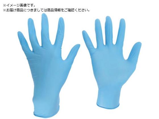 ミドリ安全 ニトリル使い捨て手袋 極薄 粉なし 青 LL ミドリ安全 ニトリル使い捨て手袋 極薄 粉なし 青 LL
