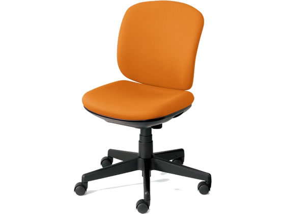 プラス プリセア ローバック ブラックシェル肘なし オレンジ KC-K66SL OR プラス プリセア ローバック ブラックシェル肘なし オレンジ KC-K66SL OR