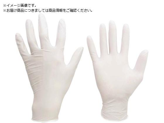 ミドリ安全 ニトリル使い捨て手袋 粉付 白 LL 100枚入 ミドリ安全 ニトリル使い捨て手袋 粉付 白 LL 100枚入