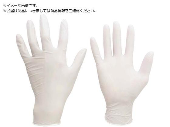 ミドリ安全 ニトリル使い捨て手袋 粉付 白 S 100枚入 ミドリ安全 ニトリル使い捨て手袋 粉付 白 S 100枚入