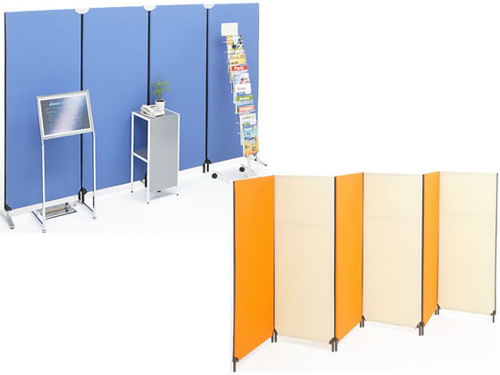 林製作所/ジップリンク2/H1200×W1000/ネイビー/YSNP100S-NV 高さ１２００ｍｍ ジップリンクII パーティション 間仕 ZIP LINK 2 パーテーション ジップリンク パーティション