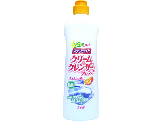 カネヨ石鹸 ステンライト クリ-ムクレンザー オレンジ 400g
