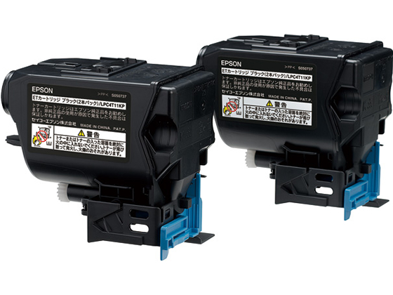 エプソン ETカートリッジ ブラック2本パック LPC4T11KP
