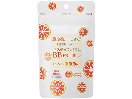 日本臓器製薬 マスチゲンBBゼリー 40錠入【第3類医薬品】