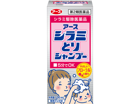 アース製薬 アースシラミとりシャンプー 100ml【第2類医薬品】 アース製薬 アースシラミとりシャンプー 100ml【第2類医薬品】