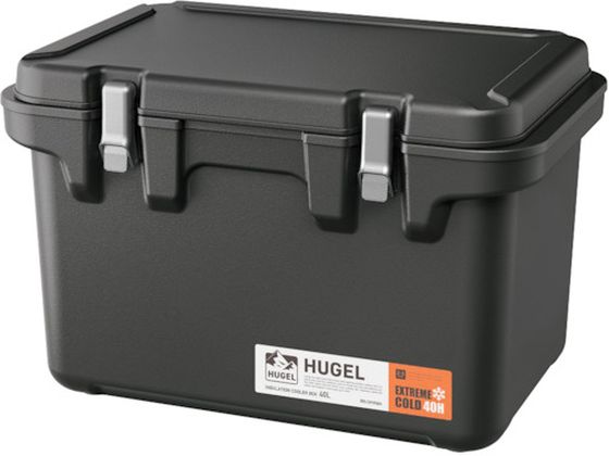 IRIS 294776 HUGEL 真空断熱クーラーボックス 40L チャコールグレー IRIS 294776 HUGEL 真空断熱クーラーボックス 40L チャコールグレー