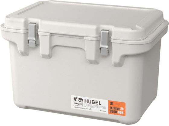 IRIS 290519 HUGEL 真空断熱クーラーボックス 40L ホワイトアッシュ IRIS 290519 HUGEL 真空断熱クーラーボックス 40L ホワイトアッシュ