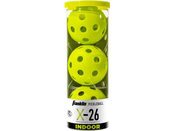 tN X-26 Pickleball-Lime Green-3Pack Tube 52900