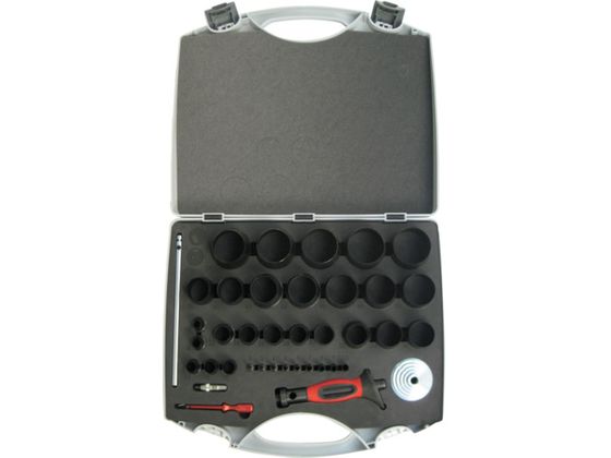 RACODON 穴あけポンチ 34個セット シールリングカッター付 RJ260P RACODON 穴あけポンチ 34個セット シールリングカッター付 RJ260P