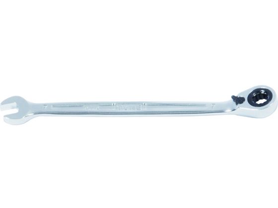 TONE コンビネーションラチェットレンチ 切替式ラチェットめがねレンチ 対辺寸法7mm 全長140mm RMR-07 TONE コンビネーションラチェットレンチ 切替式ラチェットめがねレンチ 対辺寸法7mm 全長140mm RMR-07