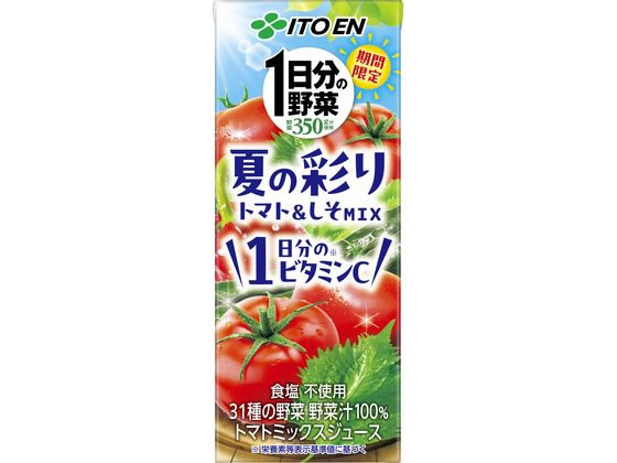 伊藤園 1日分の野菜夏の彩りmix 200mL 伊藤園 1日分の野菜夏の彩りmix 200mL