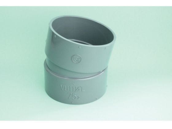 トーエー VU継手 11°1 4エルボ 100 VU11.25L100 トーエー VU継手 11°1 4エルボ 100 VU11.25L100