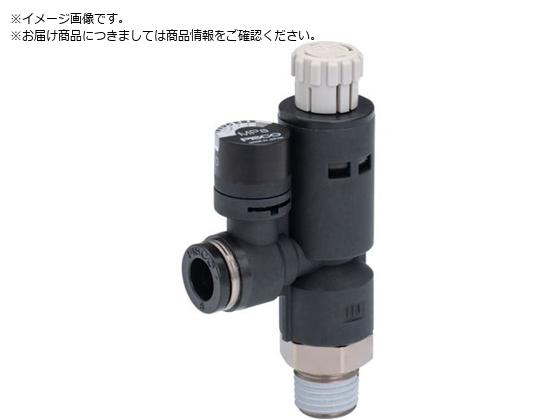 PISCO レギュレータ プッシュロックタイプ 圧力ゲージ付エルボ φ4用 接続口径R1 8 RVCMP4-01 PISCO レギュレータ プッシュロックタイプ 圧力ゲージ付エルボ φ4用 接続口径R1 8 RVCMP4-01
