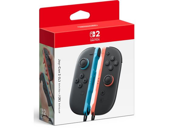 任天堂 Joy-Con 2(L)ライトブルー (R)ライトレッド 任天堂 Joy-Con 2(L)ライトブルー (R)ライトレッド