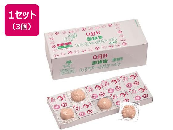 六甲バター 型抜きレアチーズケーキ いちご 15g×40個×3個 六甲バター 型抜きレアチーズケーキ いちご 15g×40個×3個
