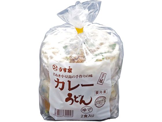うす家 カレー手延べうどん 2食入り うす家 カレー手延べうどん 2食入り