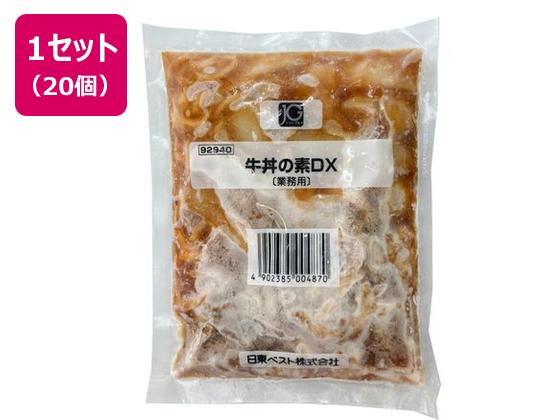 日東ベスト JG牛丼の素 DX 185g×20個 日東ベスト JG牛丼の素 DX 185g×20個
