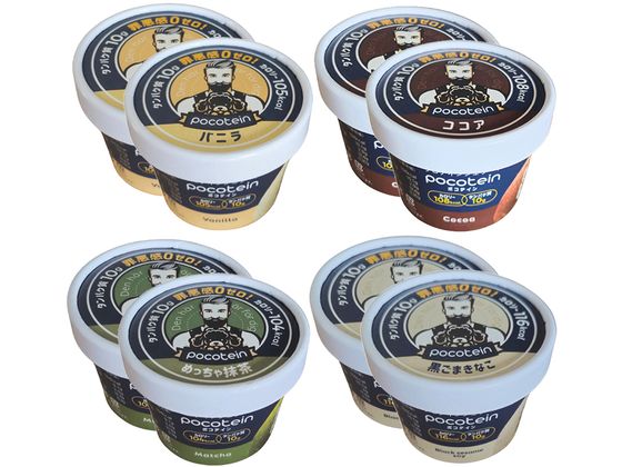 ポコテイン Pocotein ポコテイン 4種類×各120ml×2個セット ( バニラ ココア 抹茶 黒ゴマきなこ ) s001175 ポコテイン Pocotein ポコテイン 4種類×各120ml×2個セット ( バニラ ココア 抹茶 黒ゴマきなこ ) s001175