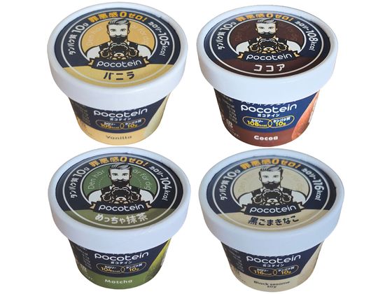 ポコテイン Pocotein ポコテイン 4種類×各120ml×1個セット ( バニラ ココア 抹茶 黒ゴマきなこ ) s001174 ポコテイン Pocotein ポコテイン 4種類×各120ml×1個セット ( バニラ ココア 抹茶 黒ゴマきなこ ) s001174