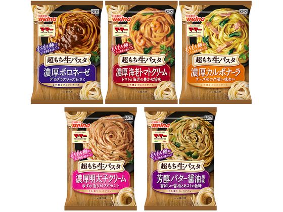 日清製粉ウェルナ 超もち生パスタ 5種セット s000060 日清製粉ウェルナ 超もち生パスタ 5種セット s000060