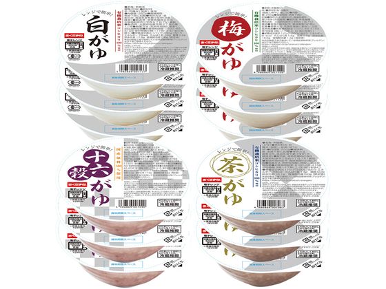 幸南食糧 レンジで簡単! お粥4種アソートセット(各3食) s000847