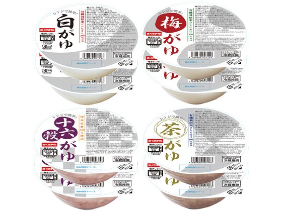 幸南食糧 レンジで簡単! お粥4種アソートセット(各2食) s000846