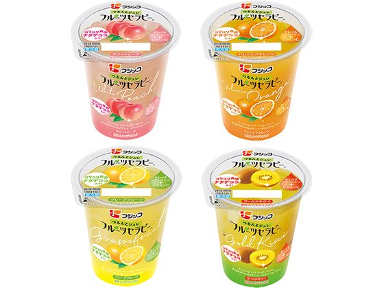 フジッコ フルーツセラピー 4種×各1個 計4個セット(バレンシアオレンジ・グレープフルーツ・ホワイトピーチ・ゴールドキウイ) s000107 フジッコ フルーツセラピー 4種×各1個 計4個セット(バレンシアオレンジ・グレープフルーツ・ホワイトピーチ・ゴールドキウイ) s000107