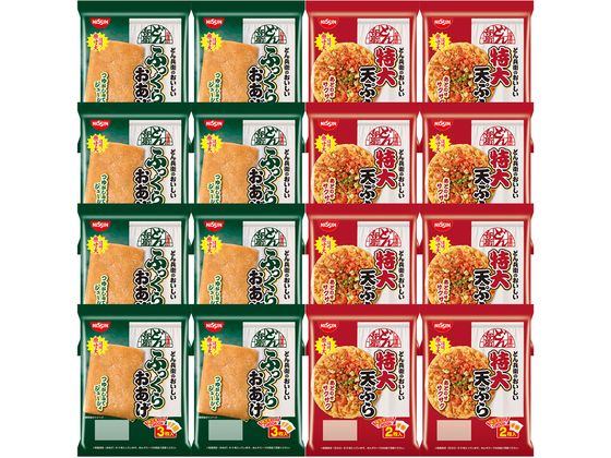 日清食品 日清のどん兵衛のおいしい ふっくらおあげ・特大天ぷらセット 各8個 s000956 日清食品 日清のどん兵衛のおいしい ふっくらおあげ・特大天ぷらセット 各8個 s000956
