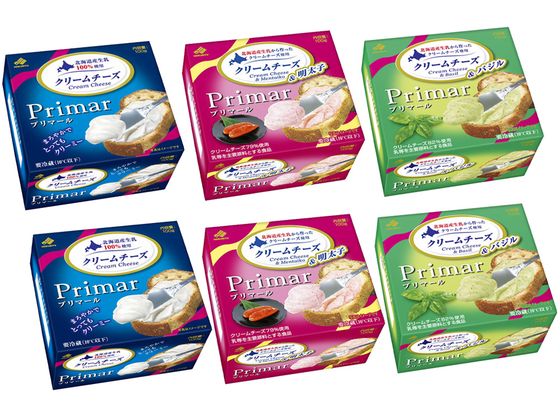 北海道乳業 Primar(プリマール) 全3種セット(各2個) クリームチーズ s000806 北海道乳業 Primar(プリマール) 全3種セット(各2個) クリームチーズ s000806