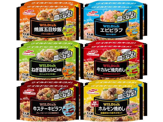 マルハニチロ WILDish バラエティセット(6品×2食) s000390 マルハニチロ WILDish バラエティセット(6品×2食) s000390