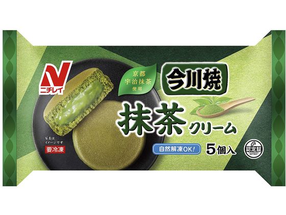 ニチレイフーズ 今川焼(抹茶クリーム) 5個(315g) ニチレイフーズ 今川焼(抹茶クリーム) 5個(315g)