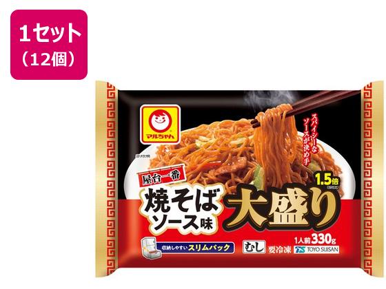 東洋水産 マルちゃん 屋台一番 焼そばソース味 大盛り1.5倍 330g×12個 東洋水産 マルちゃん 屋台一番 焼そばソース味 大盛り1.5倍 330g×12個