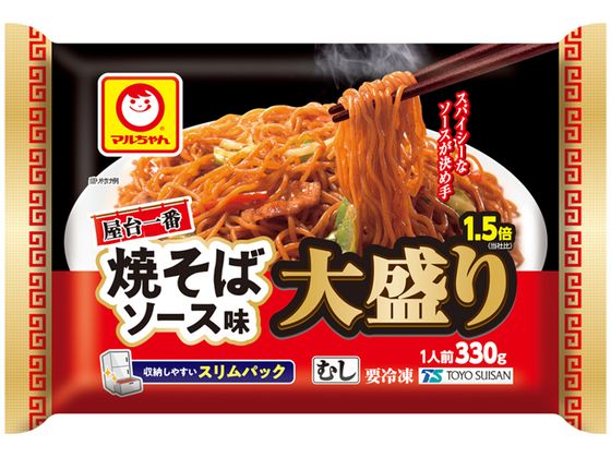 東洋水産 屋台一番 焼そばソース味大盛り1.5倍 330g 東洋水産 屋台一番 焼そばソース味大盛り1.5倍 330g