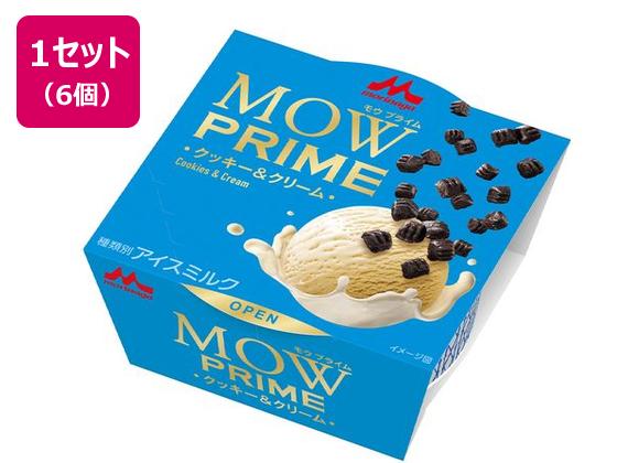 森永乳業 MOW PRIME(モウプライム)クッキー&クリーム 105ml×6個