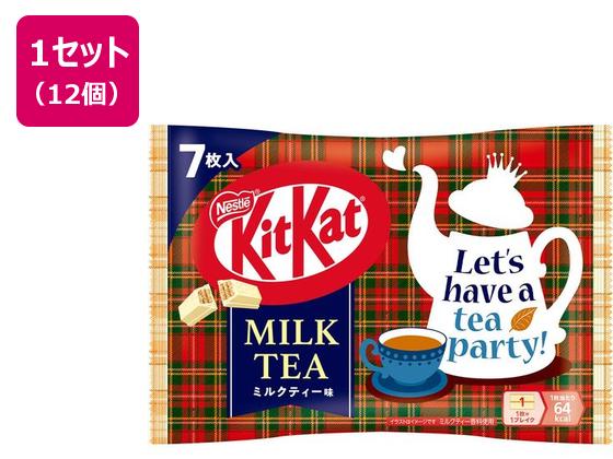 ネスレ キットカット ミルクティー味 7枚×12袋 ネスレ キットカット ミルクティー味 7枚×12袋