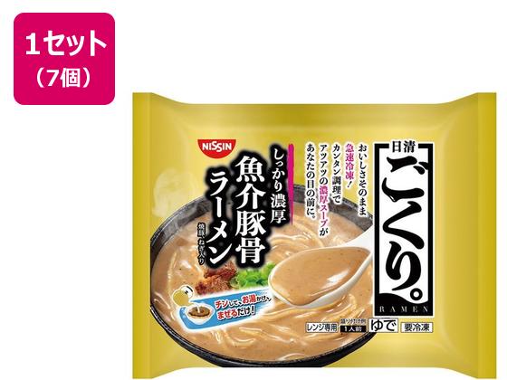 日清食品 日清ごくり。 濃厚魚介豚骨ラーメン 288g×7個 日清食品 日清ごくり。 濃厚魚介豚骨ラーメン 288g×7個