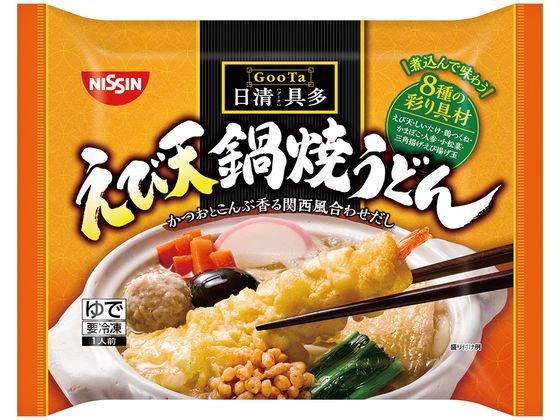 日清食品 日清具多 えび天鍋焼うどん 297g 日清食品 日清具多 えび天鍋焼うどん 297g