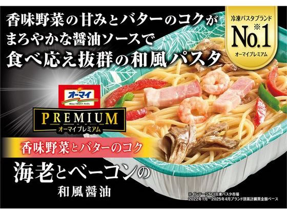 ニップン オーマイプレミアム 海老とベーコンの和風醤油 270g×4個