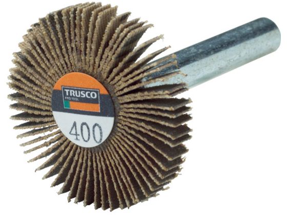 TRUSCO 薄型フラップホイール 30×5×6 #400 5個入 UF3005-400 TRUSCO 薄型フラップホイール 30×5×6 #400 5個入 UF3005-400