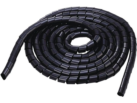 エレコム ケーブルスパイラスチューブ 5.0m ブラック BST-20BK
