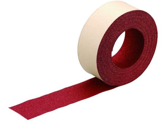 TRUSCO ノンスリップテープ 屋外用 50mm×5m レッド TNS-50R