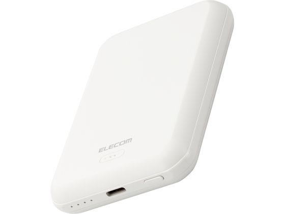 エレコム モバイルバッテリー 5000mAh 12W DE-C40-5000WH エレコム モバイルバッテリー 5000mAh 12W DE-C40-5000WH