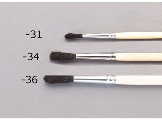 エスコ 画筆 豚毛 1号 EA109MG-31