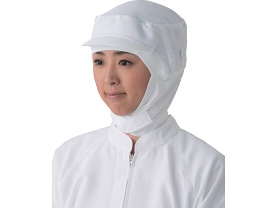 TriApex TriApex異物混入防止対策キャップJK486C LL 白 JK486C-01-LL