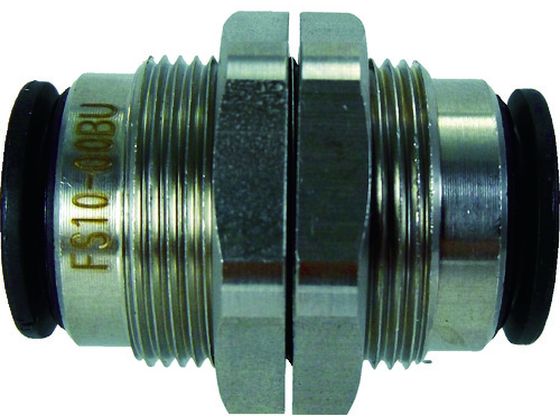 チヨダ ファイブSUSバルクヘッドユニオン 10mm FS10-00BU チヨダ ファイブSUSバルクヘッドユニオン 10mm FS10-00BU