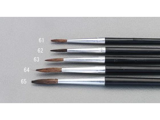 エスコ 丸筆 ポニー毛 2号 EA109MG-62