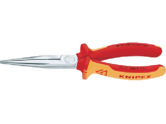KNIPEX 絶縁1000Vロングラジオペンチ 200mm 2616-200 KNIPEX 絶縁1000Vロングラジオペンチ 200mm 2616-200